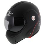 ROOF Boxxer Carbon Systeemhelm Carbon Mat Zwart ROOF Boxxer Carbon Systeemhelm Carbon Mat Zwart