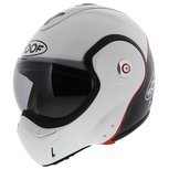 ROOF Boxxer Carbon Systeemhelm Carbon Wit ROOF Boxxer Carbon Systeemhelm Carbon Wit