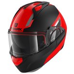 Shark EVO-GT systeemhelm motorhelm Sean oranje zwart zilver Shark EVO-GT systeemhelm motorhelm Sean oranje zwart zilver
