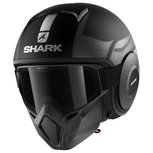 Shark Street Drak Tribute RM mat zwart titanium zilver Shark Street Drak Tribute RM mat zwart titanium zilver