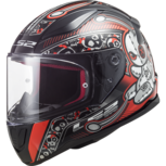 Kinderhelm LS2 FF353 Rapid Mini Voodoo glans zwart rood Kinderhelm LS2 FF353 Rapid Mini Voodoo glans zwart rood