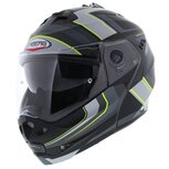 Caberg Systeemhelm Duke II Tour mat zwart geel Motorhelm Caberg Systeemhelm Duke II Tour mat zwart geel Motorhelm