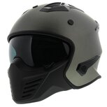Vito Jet Bruzano helm mat titanium Vito Jet Bruzano helm mat titanium