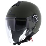 Caberg motorhelm Jet Riviera V4 mat groen Caberg motorhelm Jet Riviera V4 mat groen