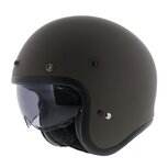 Nikko N500 Jet helm solid mat bruin Nikko N500 Jet helm solid mat bruin
