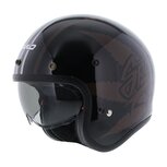 Nikko N500 Jet Helm Weed for Speed 76 - Zwart / Bruin Nikko N500 Jet Helm Weed for Speed 76 - Zwart / Bruin