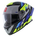 MT Thunder 4 SV Integraal helm Ergo zwart blauw geel MT Thunder 4 SV Integraal helm Ergo zwart blauw geel