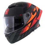 MT Thunder 4 SV Integraal helm Ergo zwart rood oranje MT Thunder 4 SV Integraal helm Ergo zwart rood oranje