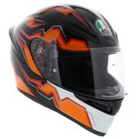 AGV K1 integraalhelm Kripton zwart oranje AGV K1 integraalhelm Kripton zwart oranje