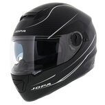 Jopa Drifter Integraalhelm helm mat zwart zilver Jopa Drifter Integraalhelm helm mat zwart zilver