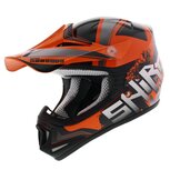 Shiro kinder crosshelm MX-306 Brigade zwart oranje Shiro kinder crosshelm MX-306 Brigade zwart oranje