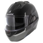 Shark EVO ES Kryd mat zwart antraciet zilver Shark EVO ES Kryd mat zwart antraciet zilver