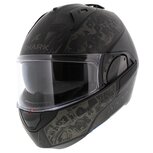 Shark EVO ES K-Rozen Skull mat zwart antraciet Shark EVO ES K-Rozen Skull mat zwart antraciet