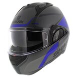 Shark EVO-GT systeemhelm motorhelm Encke mat antraciet blauw Shark EVO-GT systeemhelm motorhelm Encke mat antraciet blauw