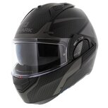 Shark EVO-GT systeemhelm motorhelm Encke mat zwart antraciet Shark EVO-GT systeemhelm motorhelm Encke mat zwart antraciet