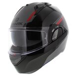 Shark EVO-GT systeemhelm motorhelm Sean antraciet zwart rood Shark EVO-GT systeemhelm motorhelm Sean antraciet zwart rood