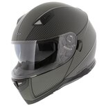 Jopa Sonic integraal helm mat grijs zwart met zonnevizier Jopa Sonic integraal helm mat grijs zwart met zonnevizier