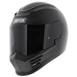 Simpson Speed Integraalhelm mat zwart Simpson Speed Integraalhelm mat zwart