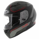 HJC CS15 Inno motorhelm scooterhelm mat zwart rood HJC CS15 Inno motorhelm scooterhelm mat zwart rood