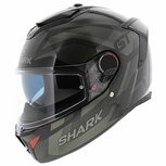 Shark Spartan GT Pro Carbon Ritmo glans zwart antraciet Shark Spartan GT Pro Carbon Ritmo glans zwart antraciet