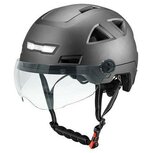 Vito E-Light helm met vizier mat zwart voor E-bike / Speed Pedelec / Snorfiets Vito E-Light helm met vizier mat zwart voor E-bike / Speed Pedelec / Snorfiets