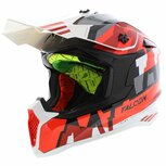MT Falcon crosshelm Arya glans rood MT Falcon crosshelm Arya glans rood