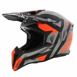 Airoh Wraap crosshelm Sequel Mat Antraciet Oranje Airoh Wraap crosshelm Sequel Mat Antraciet Oranje