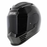 Simpson Speed Integraalhelm glans zwart Simpson Speed Integraalhelm glans zwart