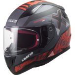 LS2 FF353 Rapid Helm Xtreet mat zwart rood LS2 FF353 Rapid Helm Xtreet mat zwart rood