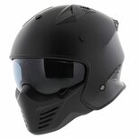 Vito Jet Bruzano helm mat zwart Vito Jet Bruzano helm mat zwart