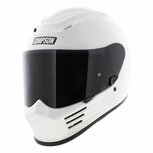 Simpson Speed Integraalhelm glans Wit Simpson Speed Integraalhelm glans Wit
