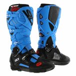 Sidi Crossfire 3 SRS motorcross off road laars licht blauw zwart Sidi Crossfire 3 SRS motorcross off road laars licht blauw zwart