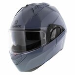 Shark EVO-GT systeemhelm motorhelm glans nardo grijs S01 Shark EVO-GT systeemhelm motorhelm glans nardo grijs S01