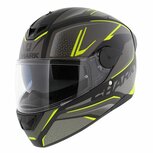 Shark D-Skwal 2 Daven integraalhelm mat zwart antraciet geel Shark D-Skwal 2 Daven integraalhelm mat zwart antraciet geel