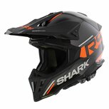 Shark Varial RS Carbon Flair crosshelm zwart oranje Shark Varial RS Carbon Flair crosshelm zwart oranje