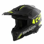 Shark Varial RS Carbon Flair crosshelm zwart geel Shark Varial RS Carbon Flair crosshelm zwart geel