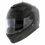 Shark Helm Spartan 1.2 Strad mat zwart antraciet zilver Shark Helm Spartan 1.2 Strad mat zwart antraciet zilver