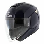 Shark Citycruiser jethelm glans/mat donker blauw Shark Citycruiser jethelm glans/mat donker blauw