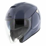 Shark Citycruiser Jethelm glans nardo grijs Shark Citycruiser Jethelm glans nardo grijs