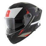 MT Thunder 4 SV Integraal helm Exeo mat zwart rood MT Thunder 4 SV Integraal helm Exeo mat zwart rood