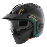 Shark X-Drak Trial Helm Hister glans zwart groen goud Shark X-Drak Trial Helm Hister glans zwart groen goud