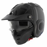 Shark X-Drak Trial Helm Terrence mat zwart antraciet zilver Shark X-Drak Trial Helm Terrence mat zwart antraciet zilver