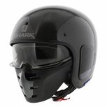 Shark S-Drak Carbon Helm glans carbon skin zwart Shark S-Drak Carbon Helm glans carbon skin zwart