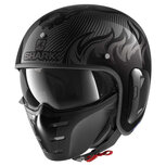 Shark S-Drak 2 Carbon helm Dagon glans carbon zwart antraciet Shark S-Drak 2 Carbon helm Dagon glans carbon zwart antraciet