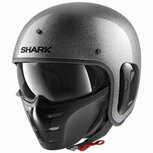 Shark S-Drak 2 helm glans glitter zilver Shark S-Drak 2 helm glans glitter zilver