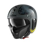 Shark S-Drak 2 Helm Tripp In glans antraciet geel Shark S-Drak 2 Helm Tripp In glans antraciet geel