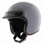 Vito Grande (grote maat) jethelm nardo grijs - Motorhelm Scooterhelm Vito Grande (grote maat) jethelm nardo grijs - Motorhelm Scooterhelm