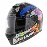 Shark Helm Spartan 1.2 Lorenzo Catalunya GP - Zwart Rood Shark Helm Spartan 1.2 Lorenzo Catalunya GP - Zwart Rood