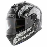 Shark Helm Spartan 1.2 Lorenzo Catalunya GP - Zwart Wit Zilver Shark Helm Spartan 1.2 Lorenzo Catalunya GP - Zwart Wit Zilver