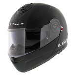 LS2 FF908 Strobe II systeemhelm solid mat zwart LS2 FF908 Strobe II systeemhelm solid mat zwart